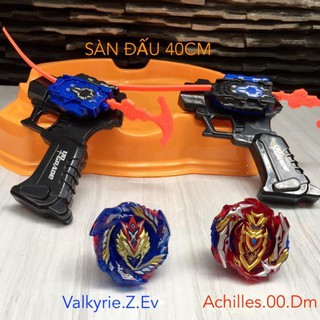 [Khai trương giảm giá] 2 Bộ Con Quay BEYBLADE BRUST Có Tay Cầm + Mâm Đấu Lớn 40cm