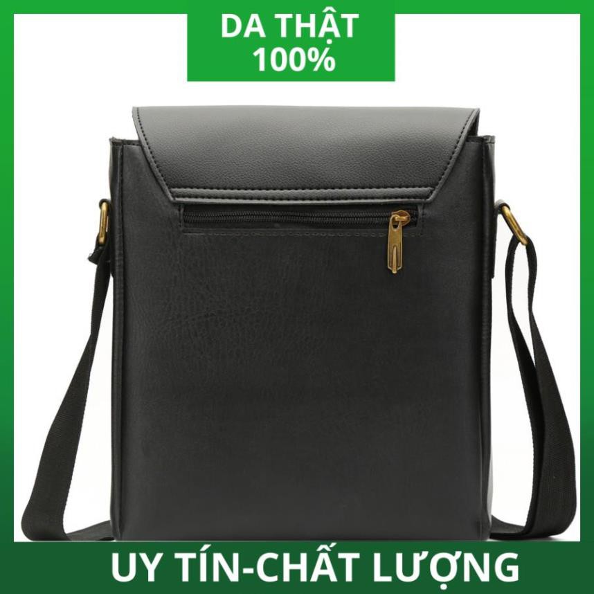 [ HÀNG CAO CẤP ] Túi Đeo Chéo Nam MCK Thời Tang D267 (đen -nâu) | BigBuy360 - bigbuy360.vn