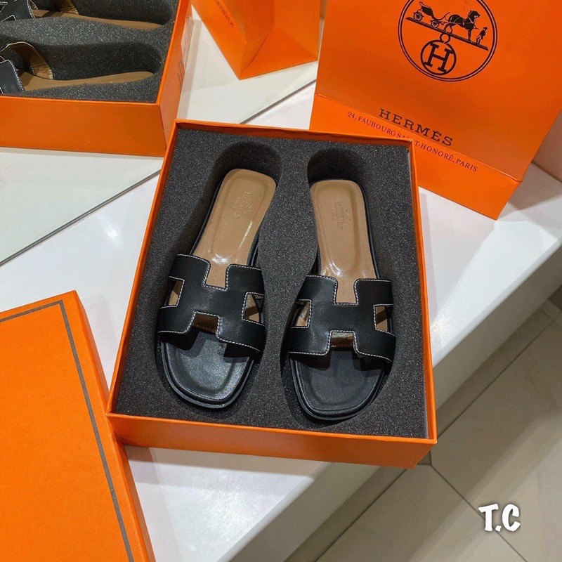 Dép hm da trơn fullbox