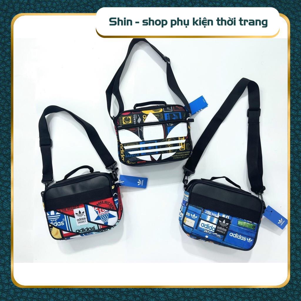 Túi đeo chéo nam nữ chất da mềm dữ fom cực tốt - Túi thể thao chống nước - Shin Shop phụ kiện thời trang