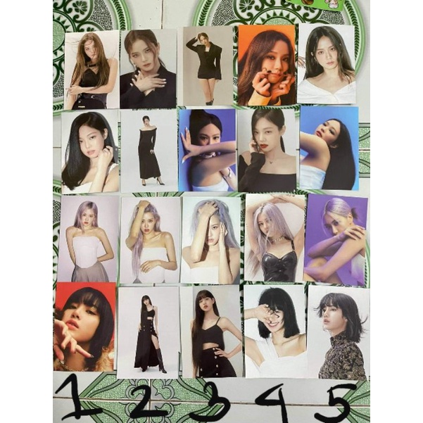 Photocard Postcard Thẻ Ảnh The Album