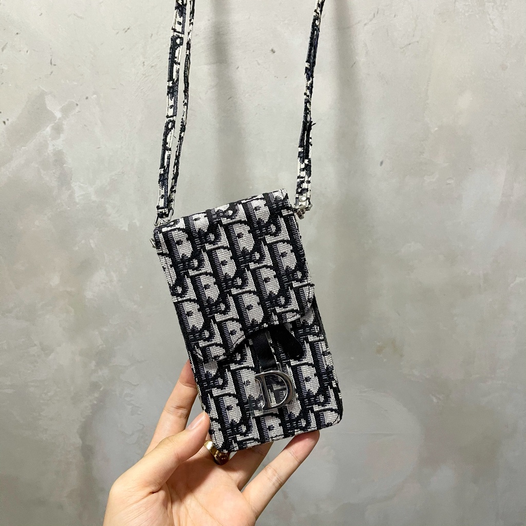 Túi đựng điện thoại Dior Dọc