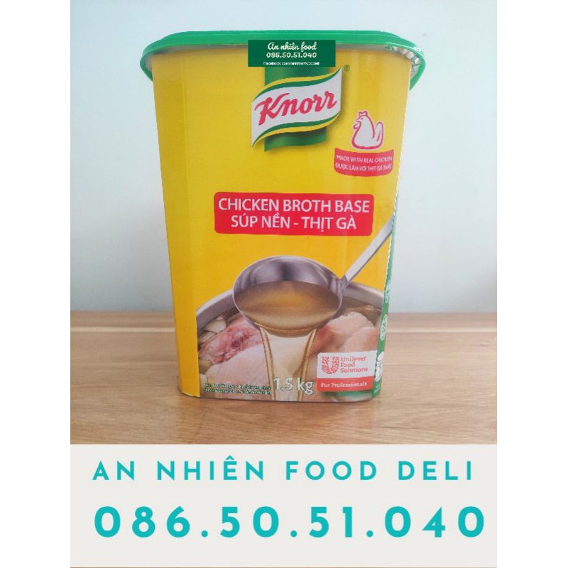 Súp Nền Thịt Gà Knorr 1.5KG