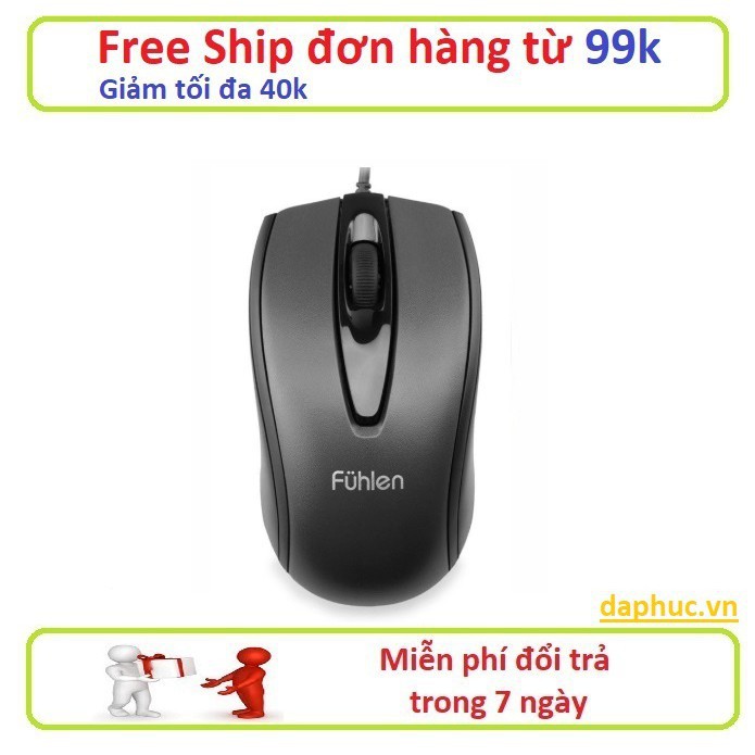 Chuột Fuhlen L102 bảo hành 12 tháng | BigBuy360 - bigbuy360.vn