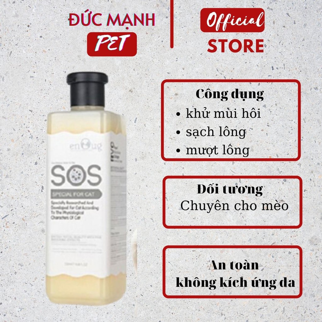 Sữa tắm SOS cho mèo- Hàng chất lượng