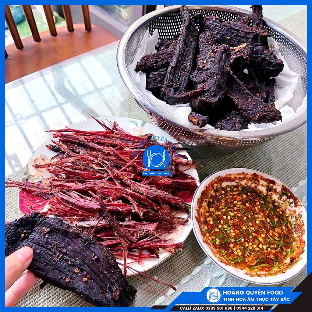 Thịt Trâu Gác Bếp Ẩm Thực Tây Bắc - 200G Tặng Kèm Chẳm Chéo | HQ FOOD | BigBuy360 - bigbuy360.vn