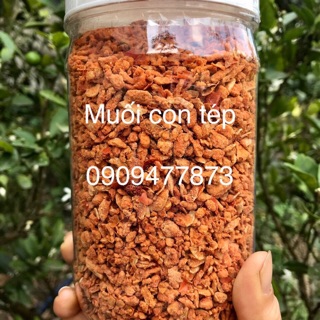 Muối tép có con bịch 500gr cay ngon