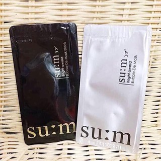 Mặt nạ thải độc Su:m 37 White Award Bubble-De Mask