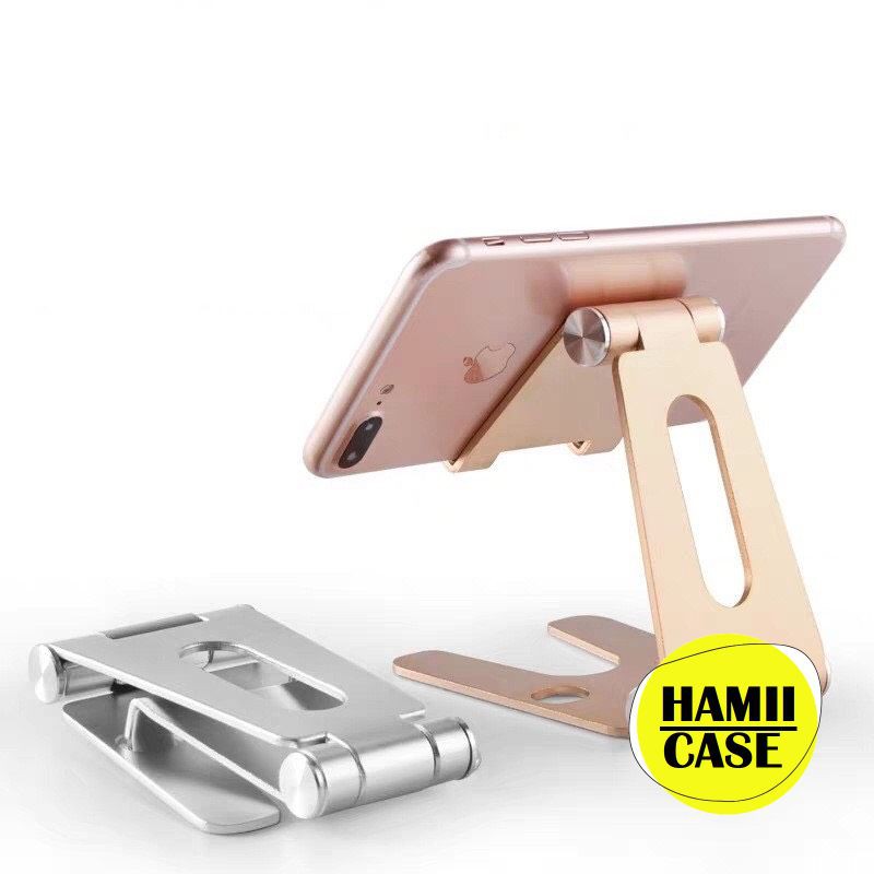 Giá Đỡ Để Bàn Điện Thoại Di Động, Máy Tính Bảng, Ipad Mini Hợp Kim Nhôm Cao Cấp Kích Thước 8x10x11 Cm Hàng Chính Hãng