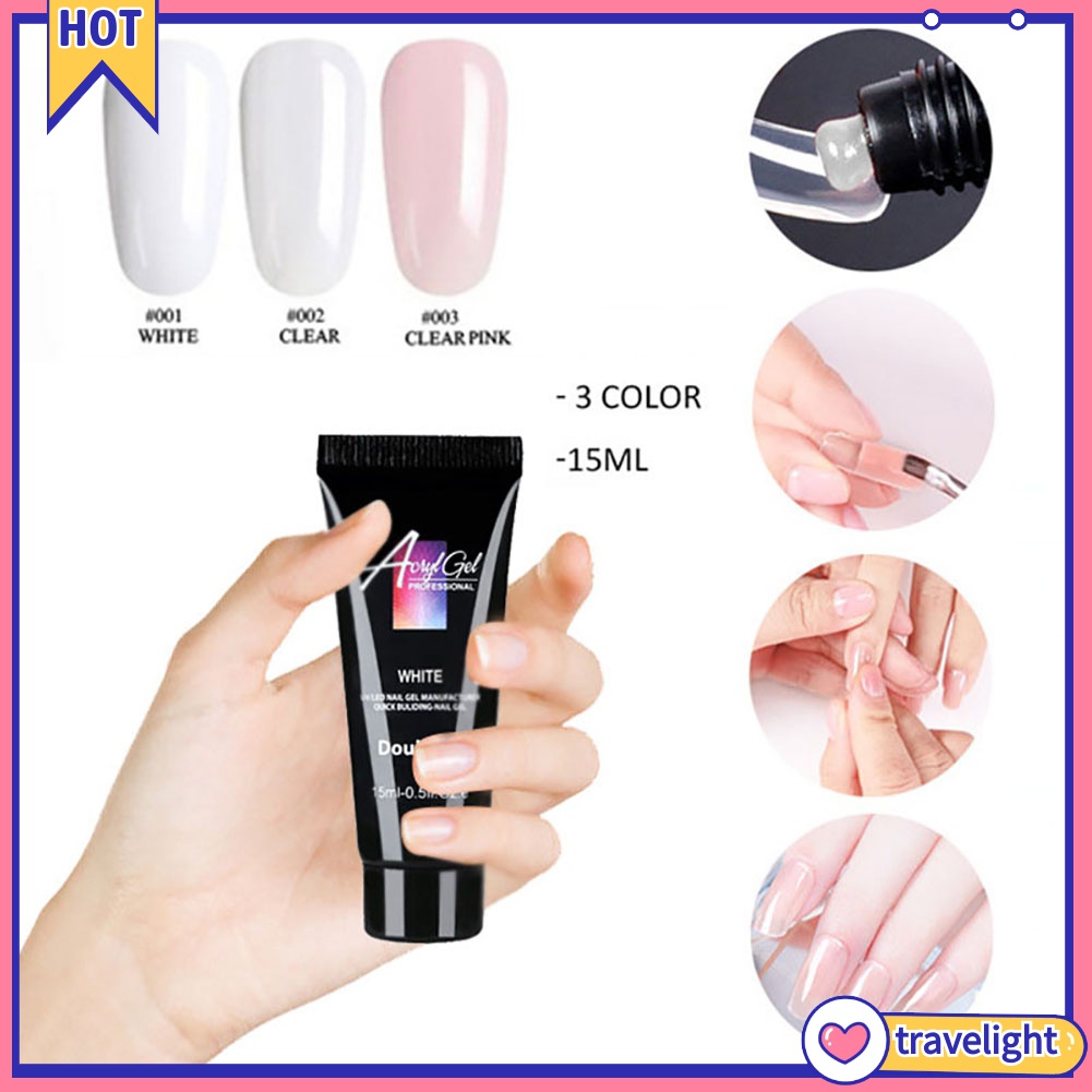 (Travelight) Lọ keo Sơn Móng Tay trang trí với dung tích 15ml tiện dụng