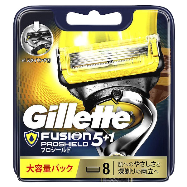 Lưỡi dao cạo râu Gillette Fusion 5+1 Proshield Nhật Bản