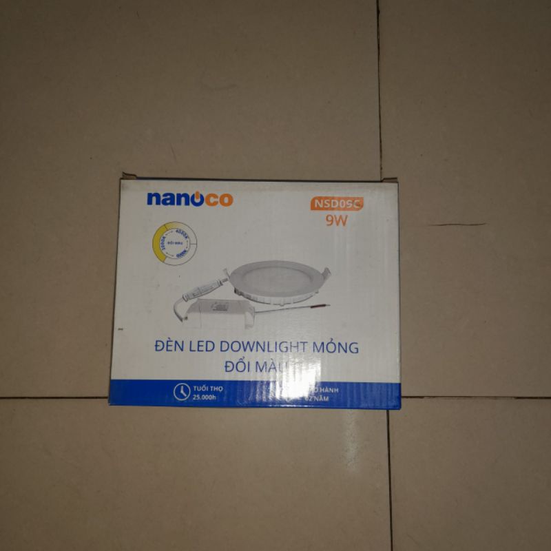 [Xả hàng]Đèn led âm trần đổi màu siêu mỏng Panasonic công suất 9w,12w mã số NSD12,NSD09