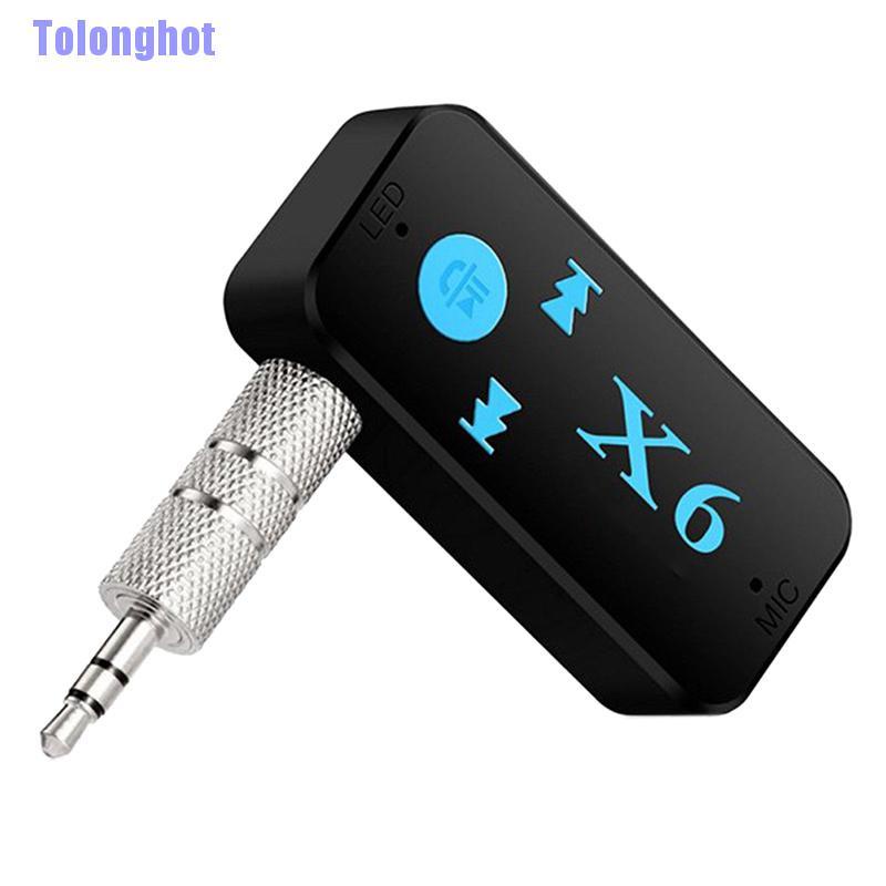 Bộ Nhận Tín Hiệu Bluetooth Không Dây X6 Jack 3.5mm