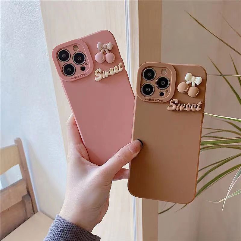 Ốp Điện Thoại Họa Tiết Cherry Thời Trang Cho Samsung A11 M11 Note 10 20 S20 S21 S22 S30 Plus Ultra Lite S20FE S21FE