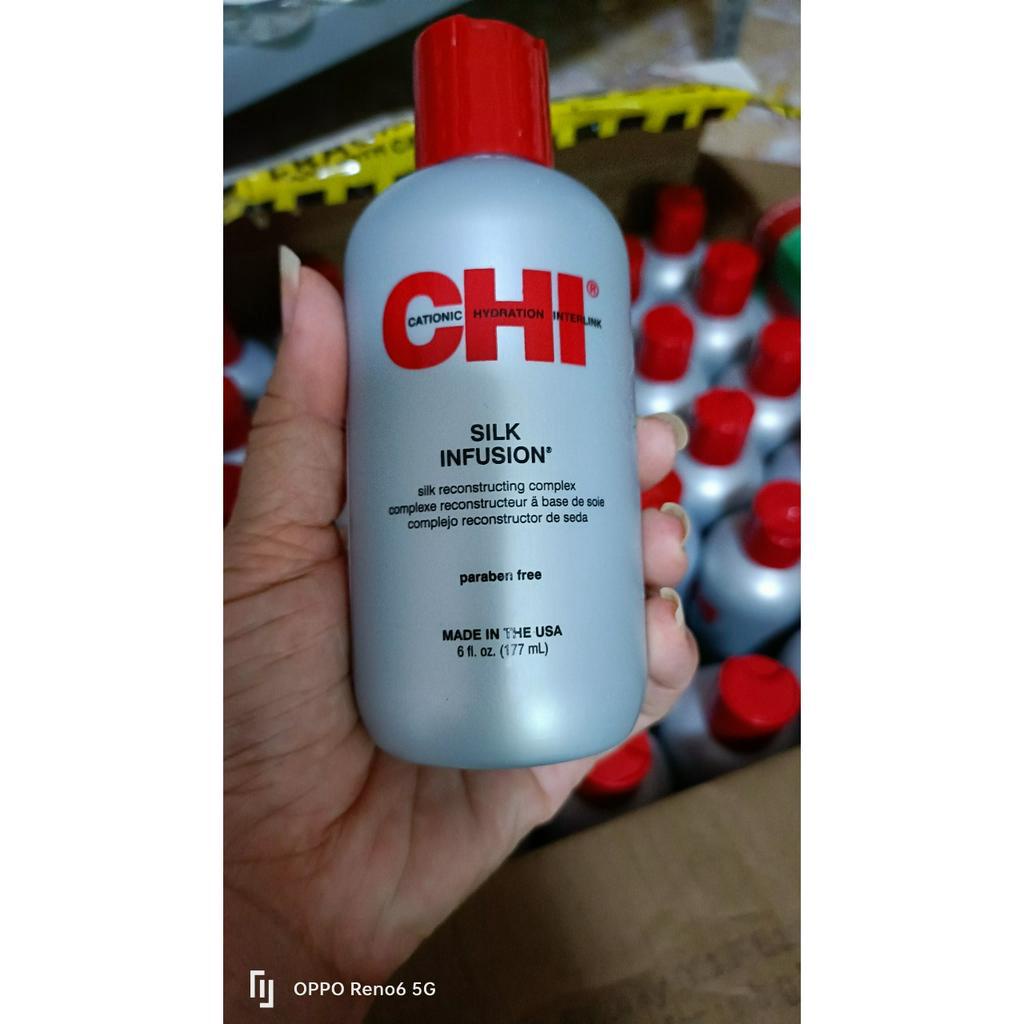 Tinh Dầu Dưỡng Tóc CHI Silk Infusion 59ml - 177ml