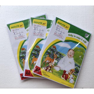 Giấy in card kansai khổ a4 250 gsm
