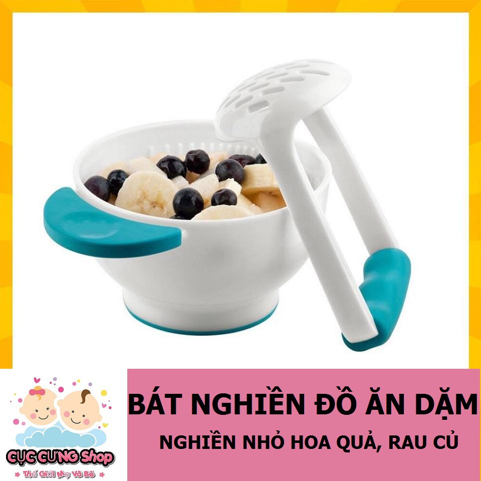 BỘ BÁT NGHIỀN THỨC ĂN CHO BÉ