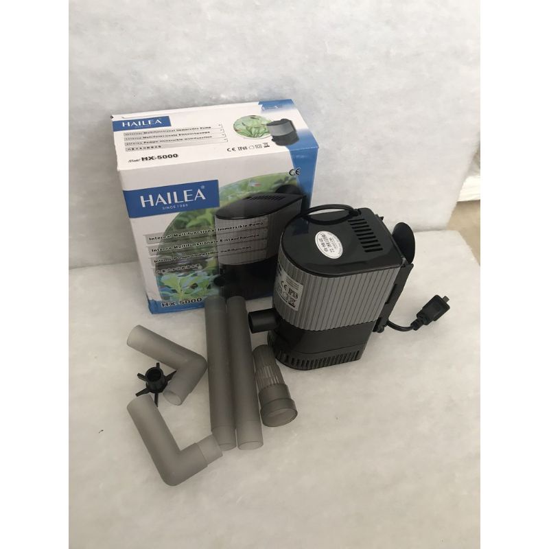 Máy bơm nước bể cá, non bộ Hailea HX-4500/HX-5000. Máy bơm thủy canh. Máy đẩy nước non bộ.