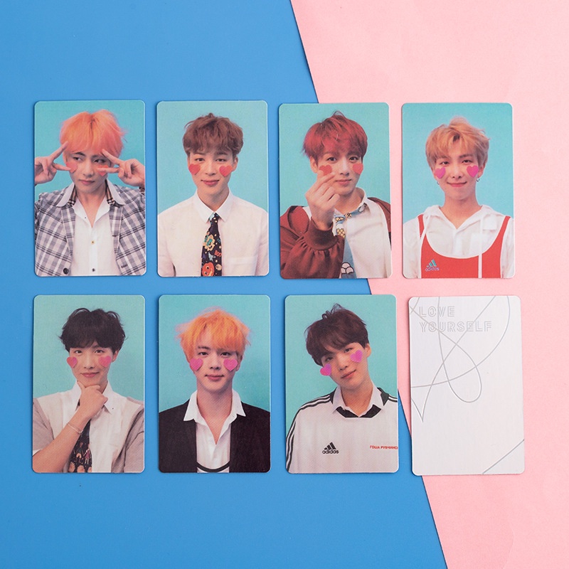 Thẻ Ảnh In Hình Nhóm Nhạc BTS