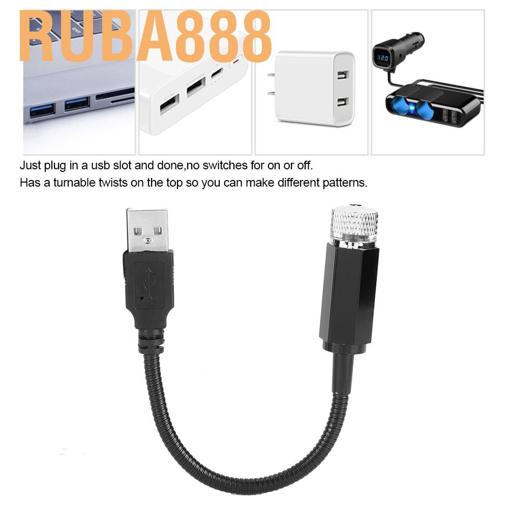 Máy Chiếu Gắn Trần Xe Hơi Ruba888 Cổng Usb