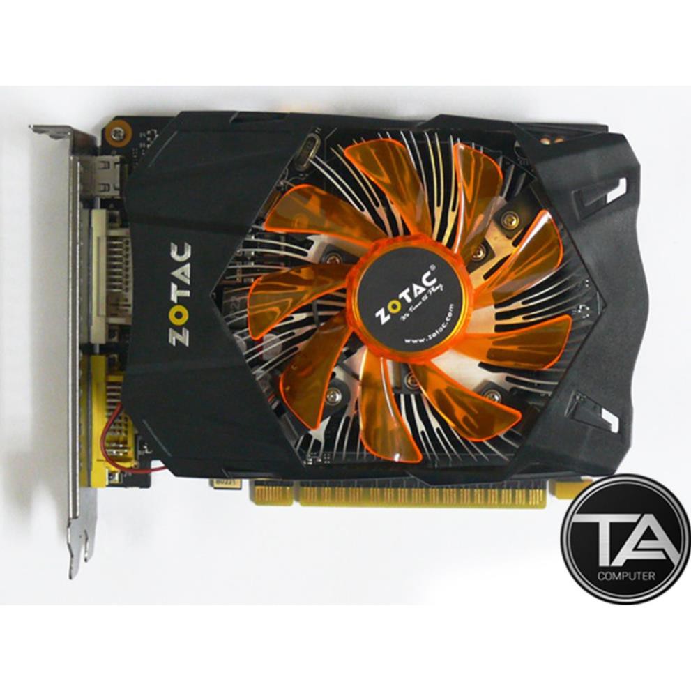 Card đồ họa Zotac GTX 750Ti 2Gb DDR5 128bit - Zotac GTX 750Ti 2Gb DDR5 + TẶNG TÍP KEO TẢN NHIỆT CHO CPU