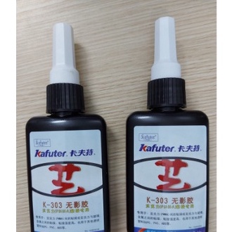 Keo UV Kafuter K-303 dán mica nhựa trong PMMA acrylic