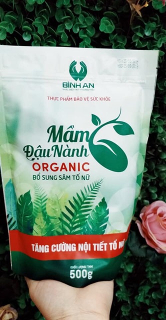 Mầm đậu nành Organic Linh spa tăng kích thước vòng 1 chính hãng