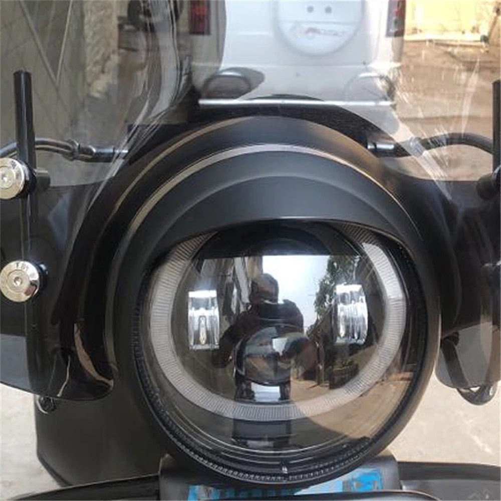 Vỏ Bảo Vệ Đèn Pha Bằng ABS Thiết Kế Độc Đáo Chuyên Dụng Cho VESPA GTS 250 300 2013-2018