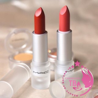 (cao cấp) (cao cấp) Son MAC Loud And Clear Vỏ Trắng Màu Sugar Sweet Cameo - Hồng Cam Sữa