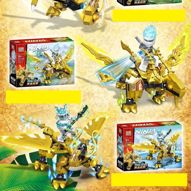 ĐỒ CHƠI LẮP RÁP NINJA GO MASTERS OF SPINJITZU với 4 mẫu lựa chọn