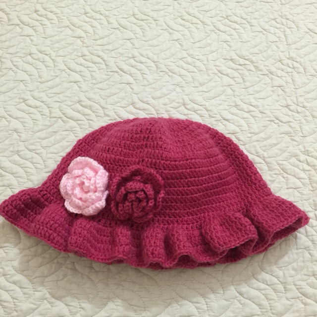 Mũ len HandMade cho bé gái