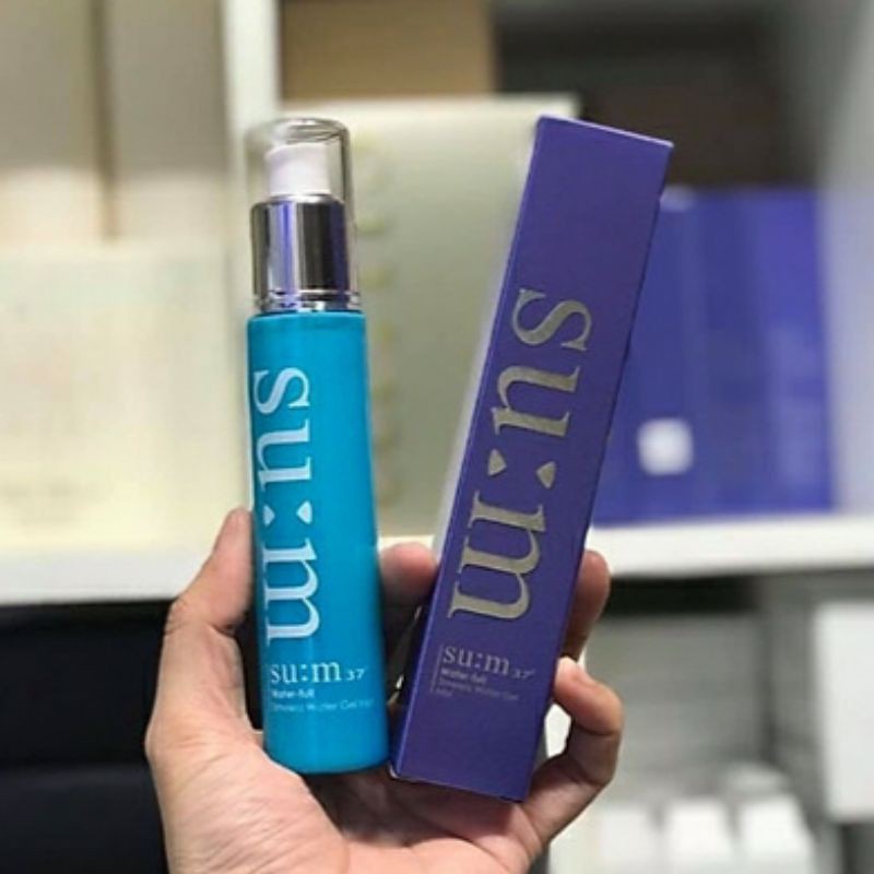 Xịt Khoáng Sum 37 xanh cấp nước kiềm dầu giảm mụn, se khít chân lông - Su:m37 Water-full Timeless Water Gel Mist 60ml