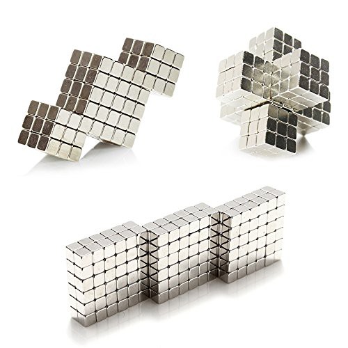 Nam ch&acirc;m vu&ocirc;ng 10mm, loại nam ch&acirc;m lập phương trắng đất hiếm lực h&uacute;t mạnh