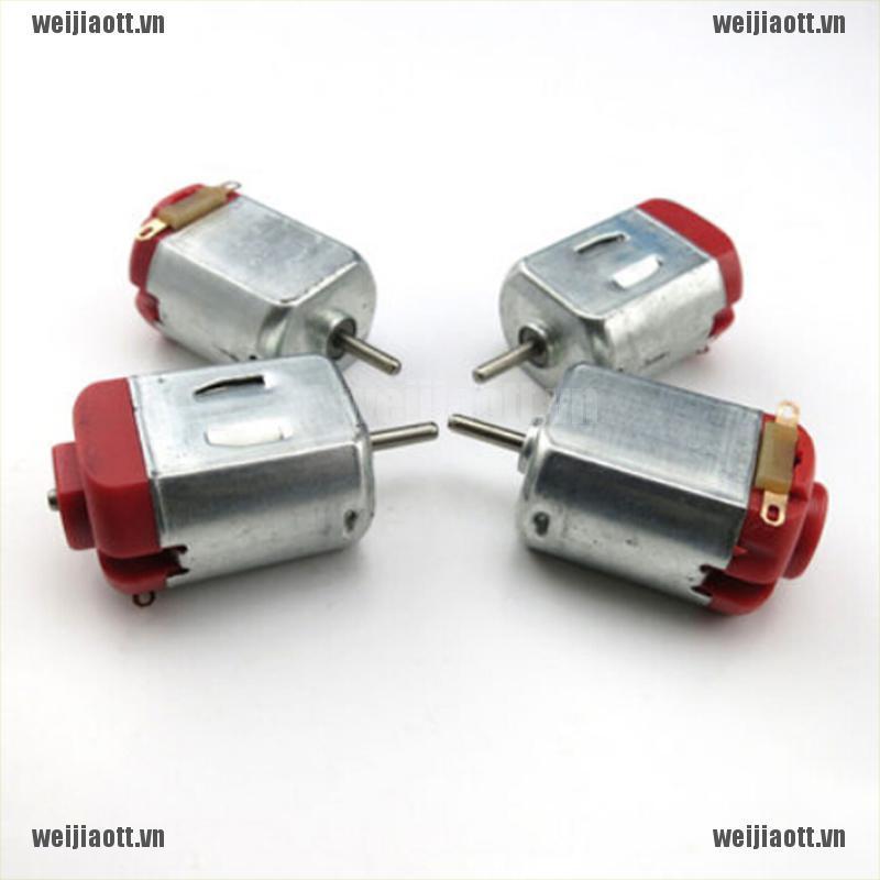Động cơ vi mô WEJT R130 loại 130 3-6V DC 0.35-0.4A 8000 RPM mới