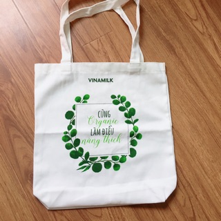 TÚI VẢI CAVANS (Quà tặng Vinamilk Organic)