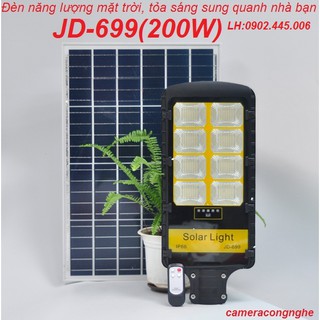 ĐÈN NĂNG LƯỢNG MẶT TRỜI 200W JD-699(bảo hành 2 năm)