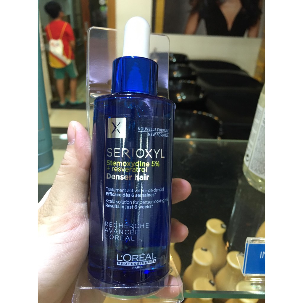 Tinh chất kích thích mọc tóc Loreal Serioxyl Denser Hair 90ml chính hãng