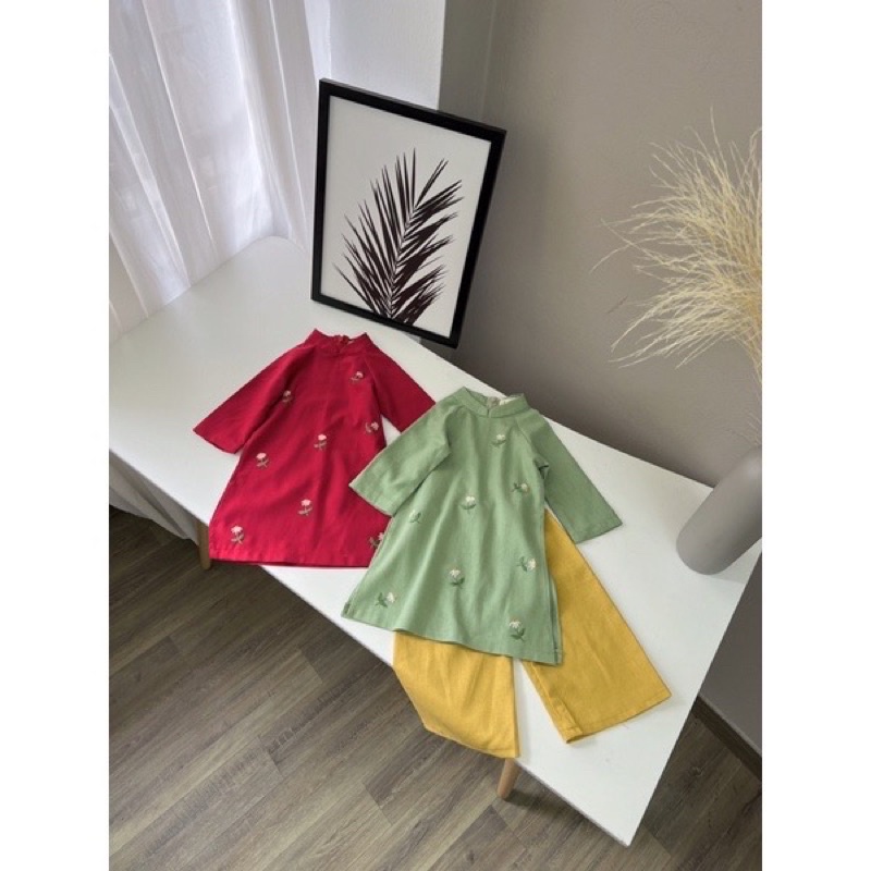 Áo dài tết cho bé