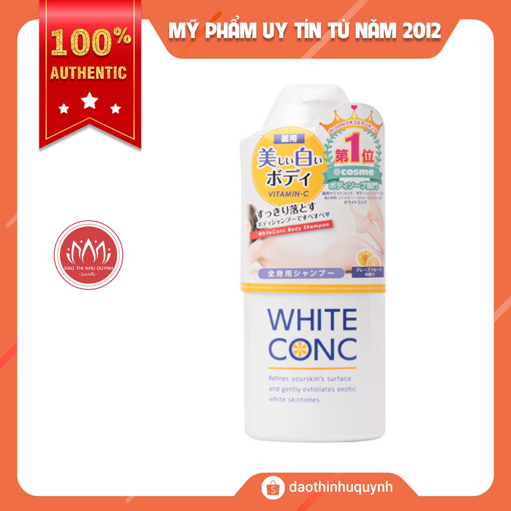 Sữa tắm trắng da toàn thân White Conc Body - 150ml & 360ml