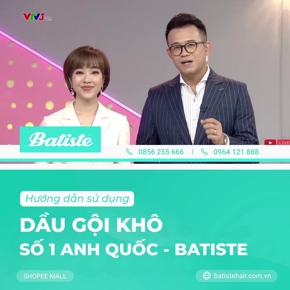 Dầu Gội Khô Batiste Dry Shampoo 50ml Hết Ngứa, Hết Bết Dính Tóc Bồng Bềnh Bóng Mượt Tức Khắc | BigBuy360 - bigbuy360.vn