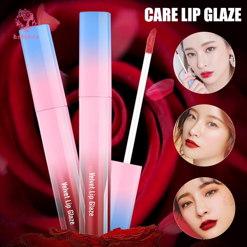 (Hàng Mới Về) Son Môi Dưỡng Ẩm Chống Thấm Nước Không Phai Màu Chất Lì Mịn Như Nhung | BigBuy360 - bigbuy360.vn