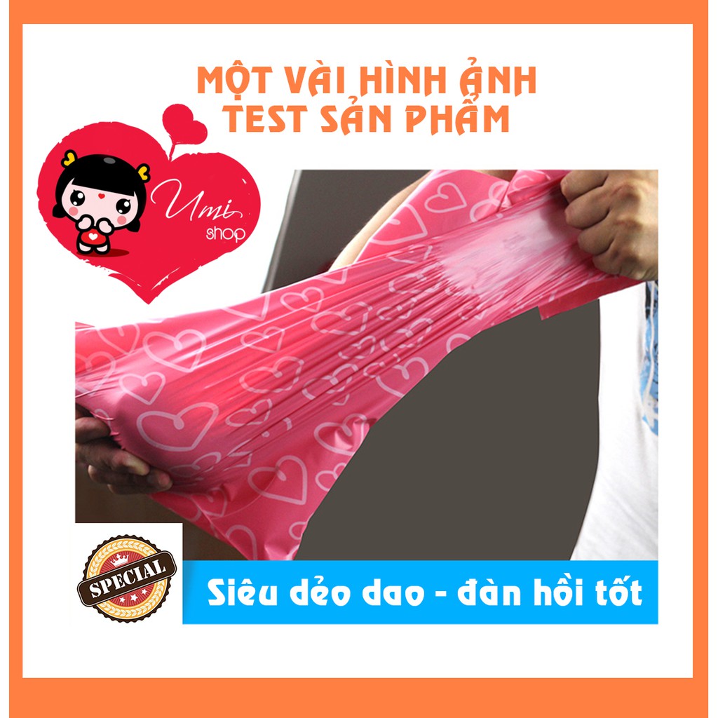 Túi niêm phong, đóng hàng PE siêu dẻo dai, đàn hồi size nhỏ