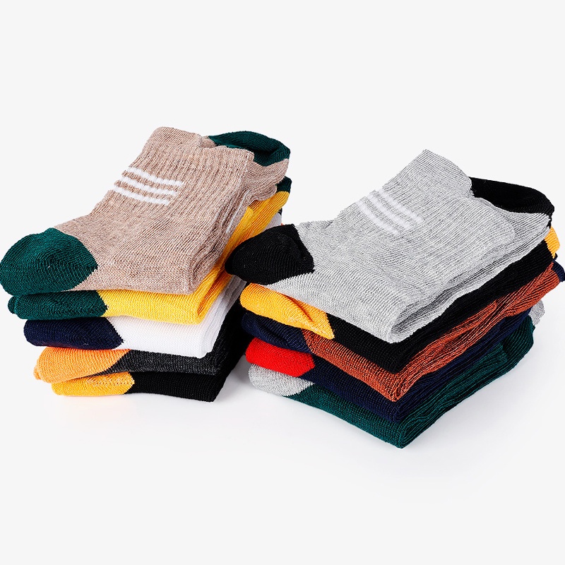 Set 10 Đôi Vớ Thể Thao Thoáng Khí Chất Lượng Cao Cho Nam