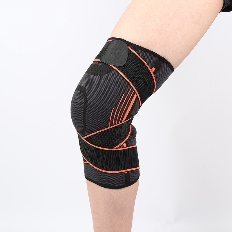 1PC Kneepad Elastic Bandage Pressurized Knee Pads Knee Support Protector For Fitness Sport Running Arthritis Muscle Joint Brace