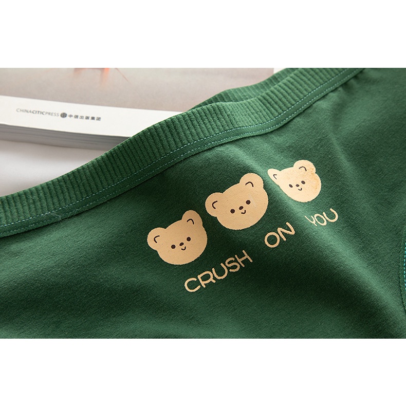 Quần lót nữ cotton cao cấp kháng khuẩn hoạt hình cute QL12 | BigBuy360 - bigbuy360.vn