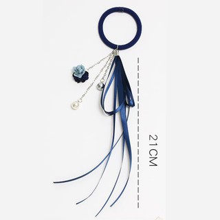 CH097 Cột tóc Hoa rơi mẫu mới cho nàng thơ Handmade