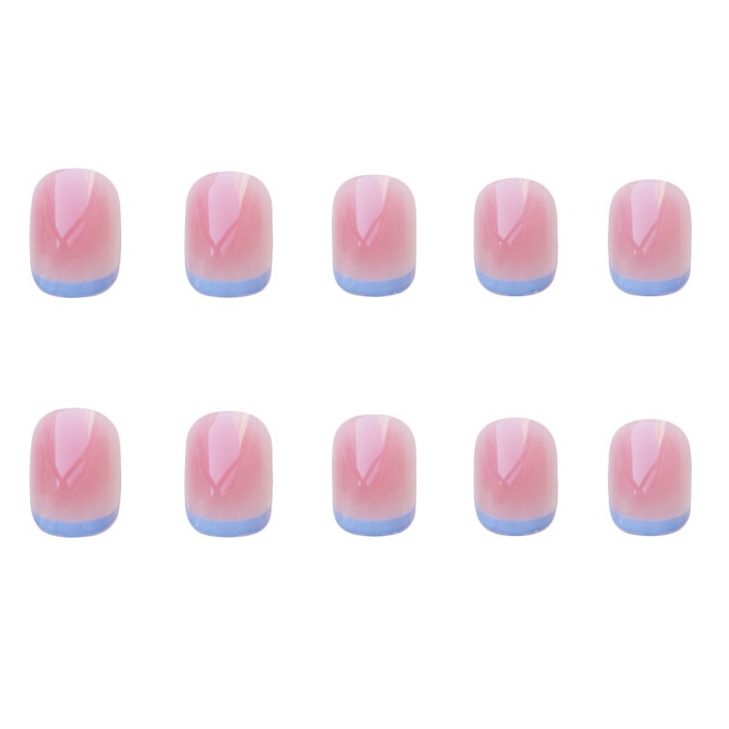 Set 24 móng giả N320 dáng móng ngắn ( Tặng kèm keo và dũa )