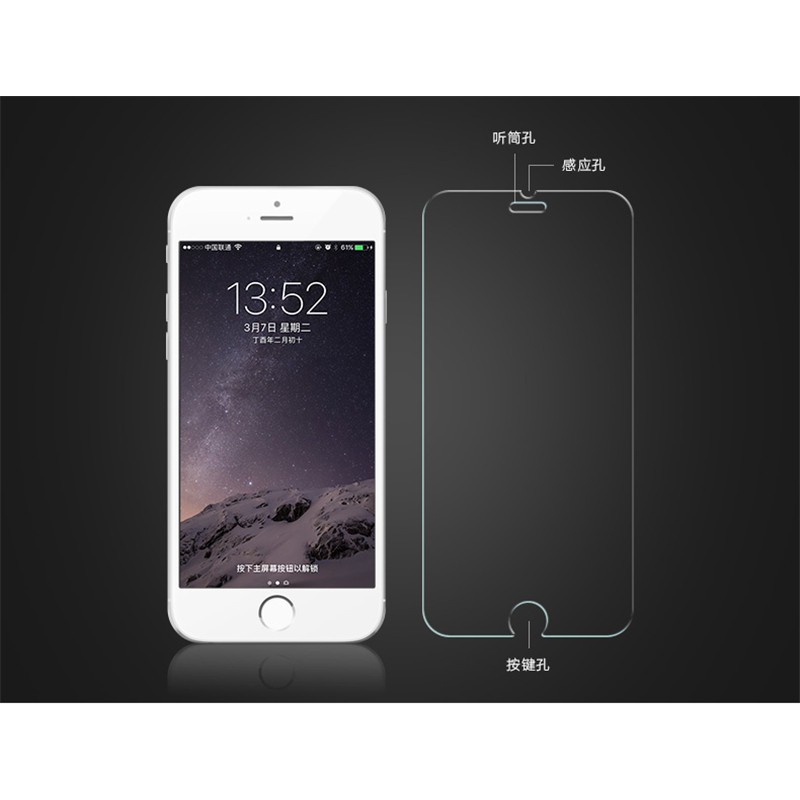 Kính cường lực bảo vệ màn hình cho iPhone12 12promax XR Xsmax iX i7 8plus 12mini 6s | BigBuy360 - bigbuy360.vn