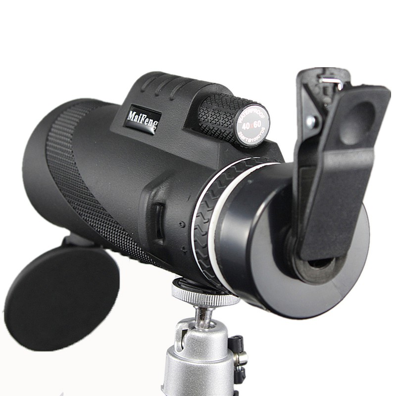 Monocular 40x60 Powerful Binoculars High Quality Zoom Great Handheld Telescope lll night vision Military HD Professional