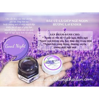 [ MẪU MỚI ] Dầu cù là ngủ ngon Grace (20gram)
